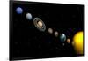 Planets of the Solar System-null-Framed Art Print