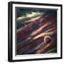 Planets over the Nebulae in Space-Vadim Sadovski-Framed Photographic Print