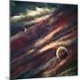 Planets over the Nebulae in Space-Vadim Sadovski-Mounted Photographic Print