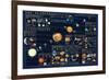 Planets-Libero Patrignani-Framed Art Print