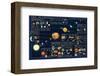 Planets-Libero Patrignani-Framed Art Print