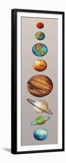 Planets-Elizabeth Medley-Framed Premium Giclee Print