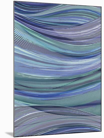 Plangent Waves-Mark Chandon-Mounted Giclee Print