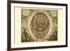 Planisphaerium Braheum-Andreas Cellarius-Framed Premium Giclee Print