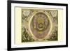 Planisphaerium Braheum-Andreas Cellarius-Framed Premium Giclee Print