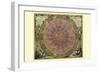 Planisphaerium Copernicanum-Andreas Cellarius-Framed Art Print