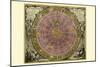 Planisphaerium Copernicanum-Andreas Cellarius-Mounted Art Print