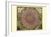 Planisphaerium Copernicanum-Andreas Cellarius-Framed Art Print