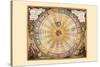 Planisphaerium Copernicanum-Andreas Cellarius-Stretched Canvas