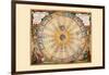 Planisphaerium Copernicanum-Andreas Cellarius-Framed Art Print