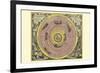 Planisphaerium Ptolemaicum-Andreas Cellarius-Framed Art Print