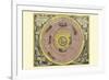 Planisphaerium Ptolemaicum-Andreas Cellarius-Framed Premium Giclee Print