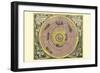 Planisphaerium Ptolemaicum-Andreas Cellarius-Framed Art Print