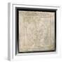 Planisphere Bianchini (Egyptian-Greek Planisphere)-null-Framed Giclee Print