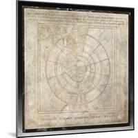 Planisphere Bianchini (Egyptian-Greek Planisphere)-null-Mounted Giclee Print