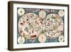 Planisphere Coeleste, Star Map, 1680-Science Source-Framed Giclee Print