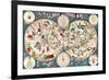 Planisphere Coeleste, Star Map, 1680-Science Source-Framed Giclee Print