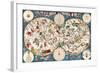 Planisphere Coeleste, Star Map, 1680-Science Source-Framed Giclee Print