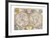 Planispheres Celeste Par Mr. de la Hire, 1705-The Vintage Collection-Framed Premium Giclee Print