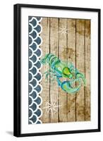 Planked Sealife I-Julie DeRice-Framed Art Print