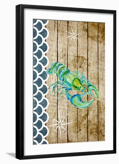 Planked Sealife I-Julie DeRice-Framed Art Print