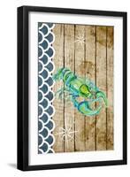 Planked Sealife I-Julie DeRice-Framed Art Print