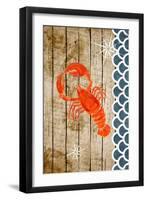 Planked Sealife II-Julie DeRice-Framed Art Print