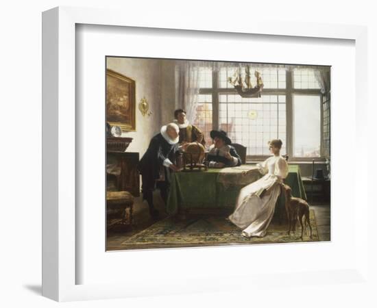 Planning the Grand Tour-Max Volkhart-Framed Giclee Print