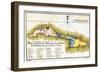 Plano de La Isla de Cuba Para La Inteligencia de Los Partidos Donde Se Siembra El Tabaco-null-Framed Giclee Print