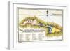 Plano de La Isla de Cuba Para La Inteligencia de Los Partidos Donde Se Siembra El Tabaco-null-Framed Giclee Print