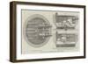 Plans and Sections of the Turrets and Guns of HMS Thunderer-null-Framed Giclee Print