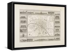 Plans des hôpitaux et hospices civils de la ville de Paris 1818-1820-Bessat et Poulet Galimard-Framed Stretched Canvas