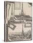 Plans Paris Exposition-Vintage Apple Collection-Stretched Canvas