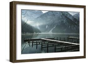 Plansee Tyrol Alps-Charles Bowman-Framed Photographic Print