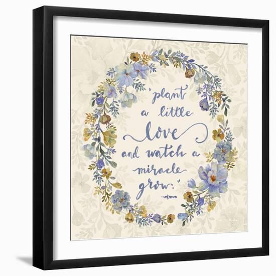 Plant A Little Love 100-Yachal Design-Framed Giclee Print