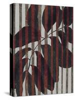 Plant and Stripes-Treechild-Stretched Canvas