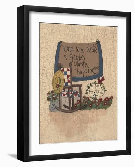 Plant Happiness-Debbie McMaster-Framed Giclee Print