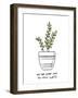 Plant Lady I-Anna Quach-Framed Art Print