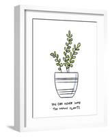 Plant Lady I-Anna Quach-Framed Art Print