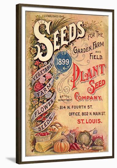 Plant Seed Company St. Louis-null-Framed Premium Giclee Print