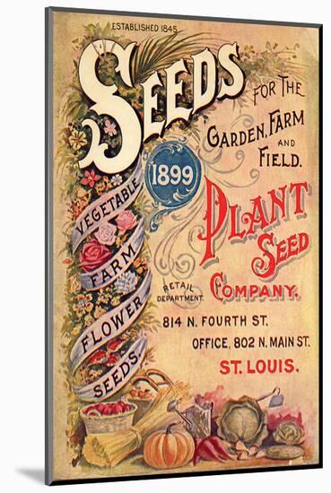 Plant Seed Company St. Louis-null-Mounted Art Print