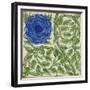 Plant with a Blue Flower (W/C on Paper)-William De Morgan-Framed Giclee Print