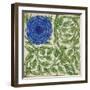 Plant with a Blue Flower (W/C on Paper)-William De Morgan-Framed Giclee Print