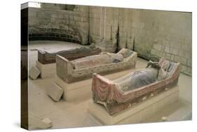 Plantagenet Tombs: Henry II(1133-1189) Eleanor of Aquitaine(circa 1122-1204) Richard I(1157-1199)-null-Stretched Canvas