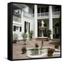 Plantation Home Patio, Louisiana, USA-null-Framed Stretched Canvas