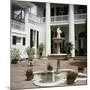 Plantation Home Patio, Louisiana, USA-null-Mounted Photographic Print