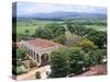 Plantation House on the Guainamaro Sugar Plantation, Valley De Los Ingenios, Cuba-Bruno Barbier-Stretched Canvas