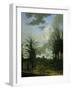 Plantation in Suriname, 1707-Dirk Valkenburg-Framed Giclee Print