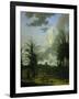 Plantation in Suriname, 1707-Dirk Valkenburg-Framed Giclee Print