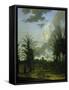 Plantation in Suriname, 1707-Dirk Valkenburg-Framed Stretched Canvas